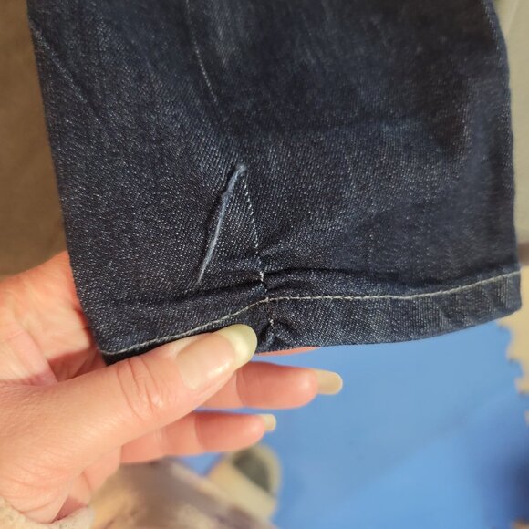 DU/ER Jeans Mens 31x30 Blue L2X Slim Fit Dark Wash Stretch Athleisure Denim - Picture 3 of 11